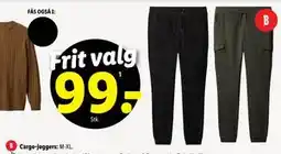 Lidl Cargo-joggers, DKK 99 tilbud