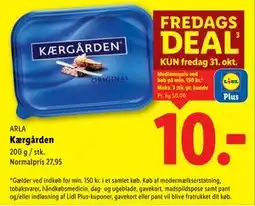 Lidl Kærgården, App-pris tilbud