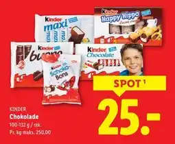 Lidl Chokolade, DKK 25 tilbud