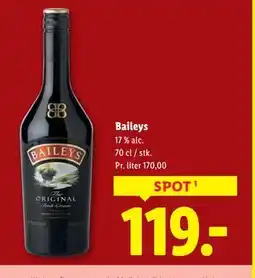 Lidl Baileys, DKK 119 tilbud