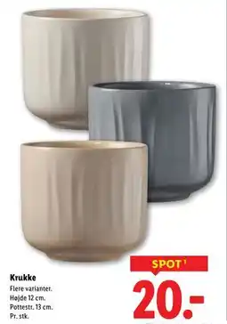 Lidl Krukke, DKK 20 tilbud