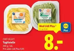 Lidl Tagliatelle, DKK 9.95, App-pris tilbud