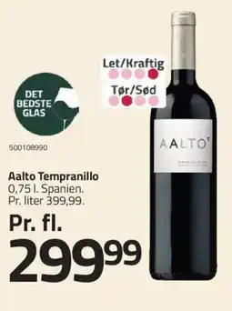 Fleggaard Aalto Tempranillo tilbud