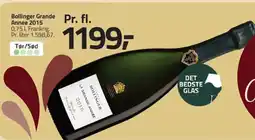 Fleggaard Bollinger Grande Annee 2015 Frankrig. tilbud