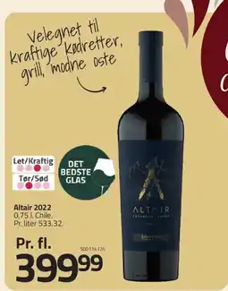 Fleggaard Altair 2022 Chile tilbud