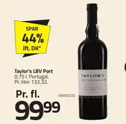 Fleggaard Taylor's LBV Port Portugal. tilbud