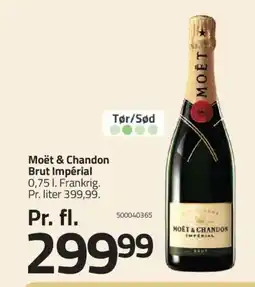 Fleggaard Moët & Chandon Brut Impérial Frankrig. tilbud