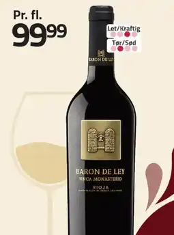 Fleggaard Baron del Ley Finca Monasterio Spanien. tilbud