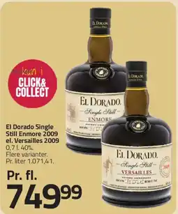 Fleggaard El Dorado Single Still Enmore 2009 el. Versilles 2009 tilbud