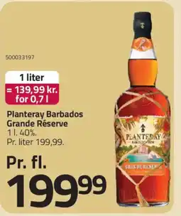 Fleggaard Planteray Barbados Grande Réserve tilbud