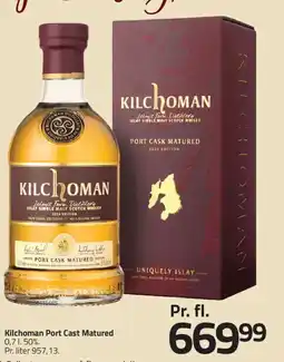 Fleggaard Kilchoman Port Cast Matured 50%. tilbud