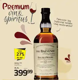 Fleggaard Balvenie 12YO 40% tilbud