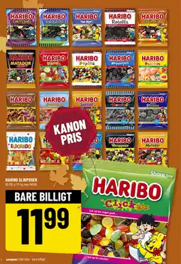 Løvbjerg Haribo slikposer tilbud