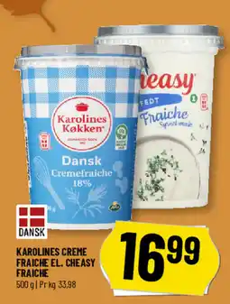 Løvbjerg Karolines creme fraiche el. cheasy fraiche tilbud