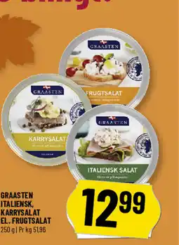 Løvbjerg Graasten italiensk, karrysalat el. frugtsalat tilbud
