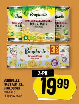 Løvbjerg Bonduelle majs alm. el. økologiske tilbud