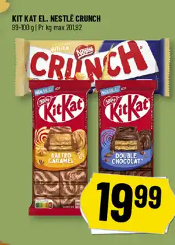 Løvbjerg Kit kat el. nestlé crunch tilbud
