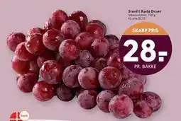 SPAR Stenfri Røde Druer, DKK 28 tilbud