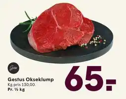 SPAR Gestus Okseklump, DKK 65 tilbud