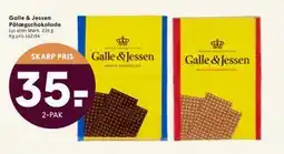 SPAR Galle & Jessen Pålægschokolade, DKK 35 tilbud