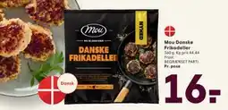 SPAR Mou Danske Frikadeller, DKK 16 tilbud