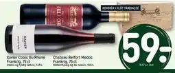 REMA 1000 Xavier Cotes Du Rhone Frankrig, 75 cl, DKK 59 tilbud