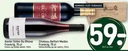 REMA 1000 Chateau Belfort Medoc Frankrig, 75 cl, DKK 59 tilbud