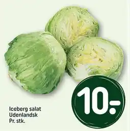 REMA 1000 Iceberg salat Udenlandsk Pr. stk., DKK 10 tilbud