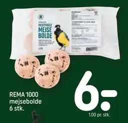 REMA 1000 REMA 1000 mejsebolde 6 stk., DKK 6 tilbud
