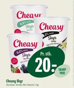 Min Købmand Cheasy Skyr, DKK 20 tilbud