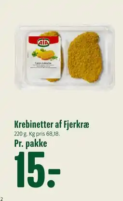 Min Købmand Krebinetter af Fjerkræ, DKK 15 tilbud