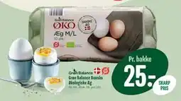 Min Købmand Grøn Balance Danske Økologiske Æg, DKK 25 tilbud