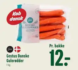 Min Købmand Gestus Danske Gulerødder, DKK 12 tilbud