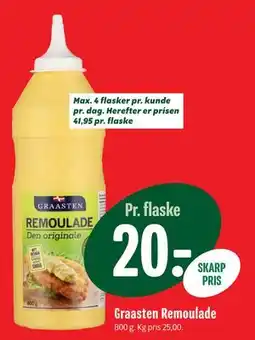 Min Købmand Graasten Remoulade, DKK 20 tilbud