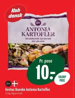 Min Købmand Gestus Danske Antonia Kartofler, DKK 10 tilbud