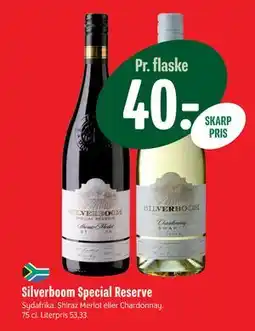 Min Købmand Silverboom Special Reserve, DKK 40 tilbud