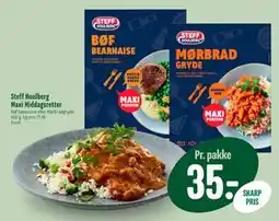 Min Købmand Steff Houlberg Maxi Middagsretter, DKK 35 tilbud