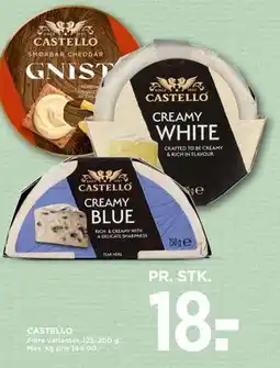 MENY CASTELLO, DKK 18 tilbud