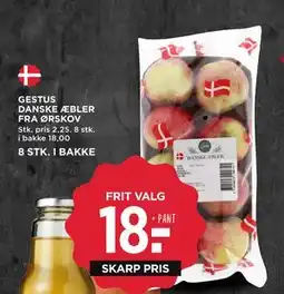 MENY GESTUS DANSKE ÆBLER FRA ØRSKOV, DKK 18 tilbud