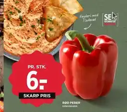MENY RØD PEBER, DKK 6 tilbud