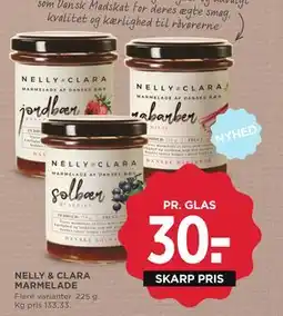 MENY NELLY & CLARA MARMELADE, DKK 30 tilbud