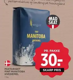 MENY PASTARIGET FINT MANITOBA HVEDEMEL, DKK 30 tilbud
