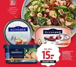 MENY GLYNGØRE ELLER BORNHOLMS FISKEMARKED, DKK 15 tilbud