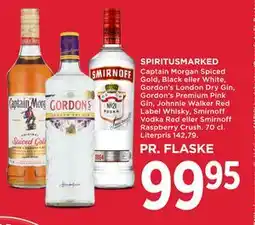 MENY SPIRITUSMARKED, DKK 99.95 tilbud