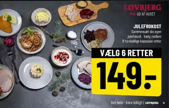 Løvbjerg Julefrokost tilbud