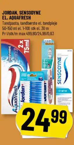 Løvbjerg Jordan, sensodyne el. aquafresh tilbud