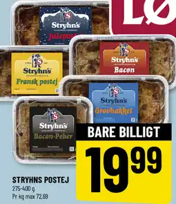 Løvbjerg Stryhns postej tilbud
