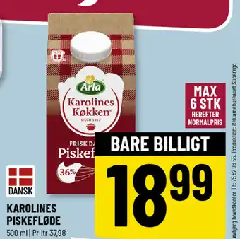 Karolines piskefløde