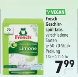 Citti Frosch Geschirr- spül-Tabs tilbud