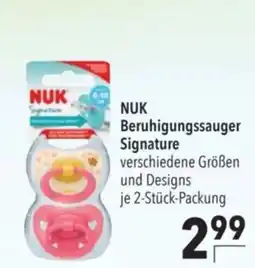 Citti NUK Beruhigungssauger Signature tilbud